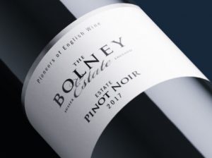 Bolney Wine Estate Pinot Noir label